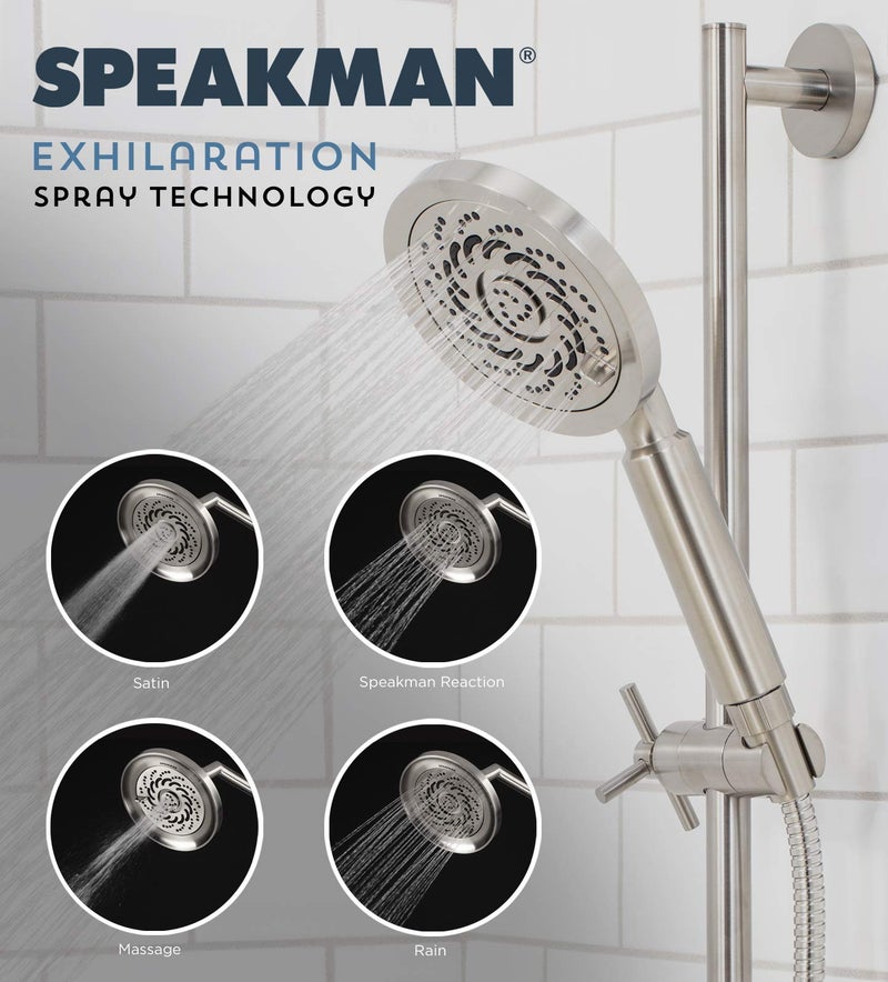 Speakman S-5001-E2 showerheads, 2 GPM, Polished Chrome - Image 2